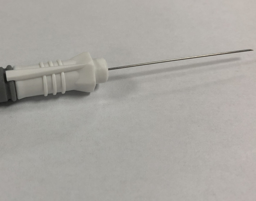 Agulha concêntrica descartável do EMG da versão nova com o punho plástico branco