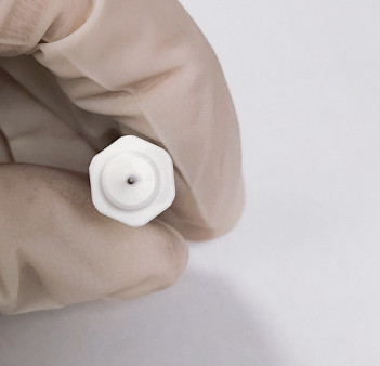 Agulha concêntrica descartável do EMG da versão nova com o punho plástico branco