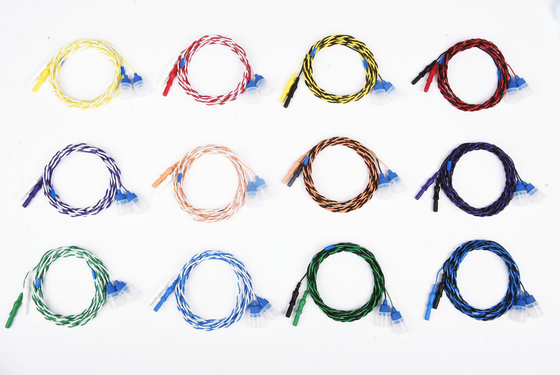 Elétrodos descartáveis da agulha do Corkscrew da torção para pegarar sinais do EEG ou do EP