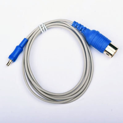 O cabo concêntrico da agulha do EMG adapta-se para agulhas concêntricas do punho plástico
