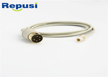 Resusable adapta o cabo do EMG para agulhas concêntricas descartáveis do EMG/agulhas de prata