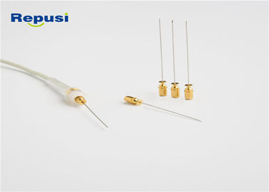 Elétrodo coaxial chapeado ouro da agulha do núcleo do Emg da eletromiografia estéril do punho Nr.15.1
