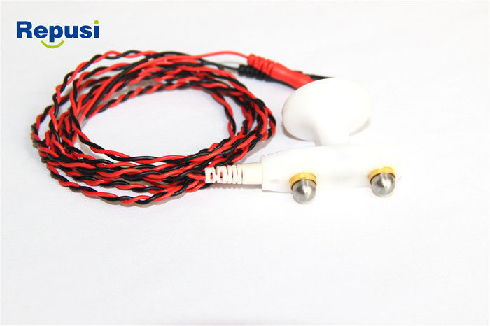 Punho de estimulação do elétrodo-Comforbable do nervo à mão do EMG com o Stimulator do EMG do fio de ligação dois