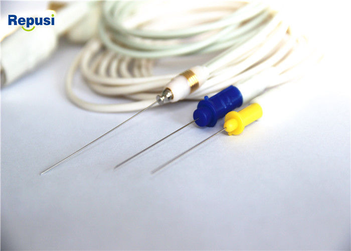 Cabo do EMG do conector do RUÍDO de 5 Pin, cabo protegido para o elétrodo da agulha de Concertric